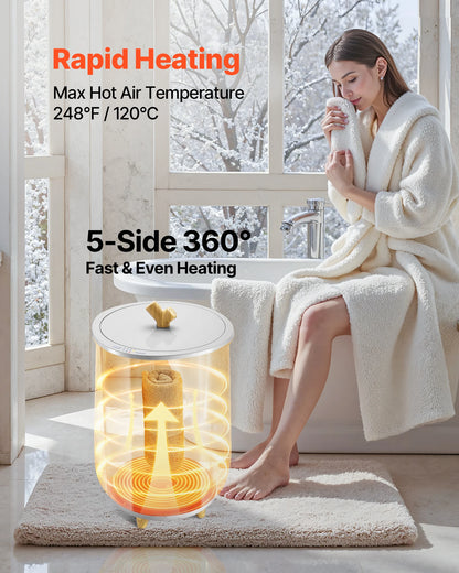 CloudWarmth Heated Towel Warmer Bucket